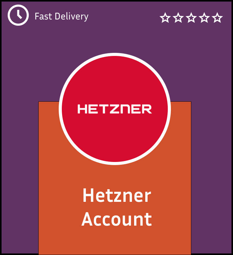 Buy Hetzner Account