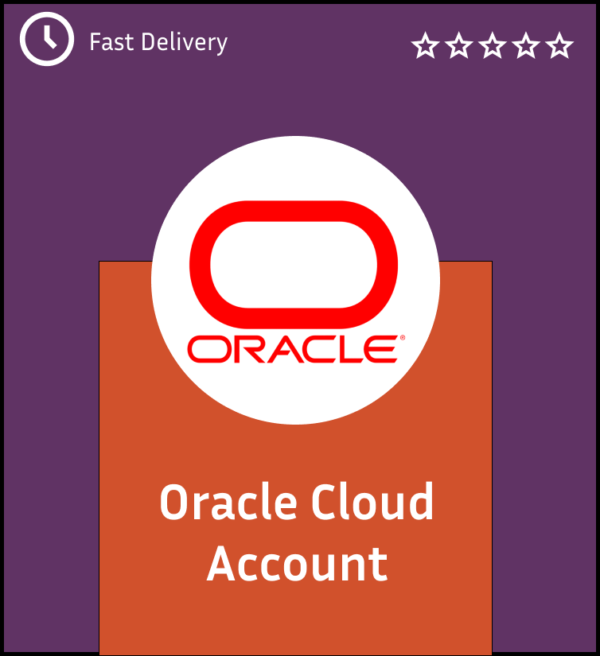 Buy Oracle Cloud Account